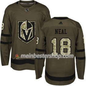 Vegas Golden Knights James Neal 18 Adidas 2017-2018 Camo Grün Trikot Authentic - Herren
